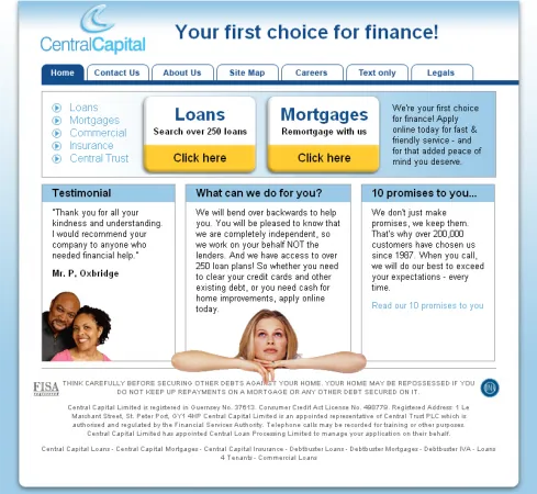 Central Capital Website