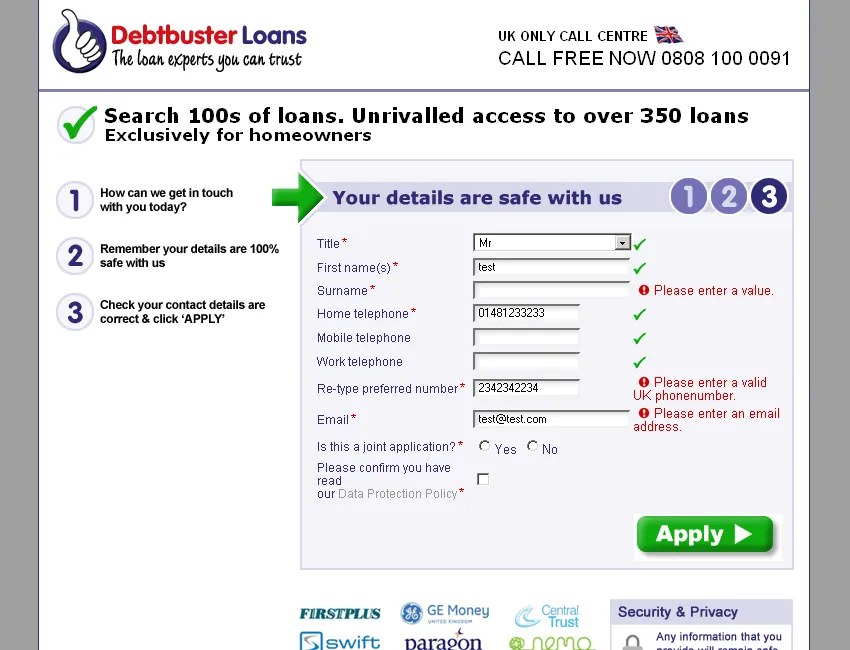 debtbusterloans-rest-of-the-app