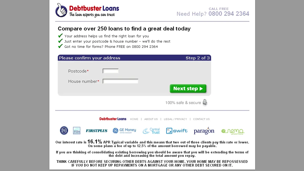 debtbusterloans-landing-page-optimization-page-2