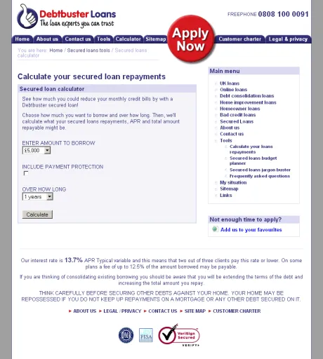 debtbusterloans-calculator