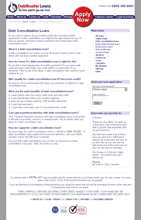 debtbusterloans-seo-debt-consolidation