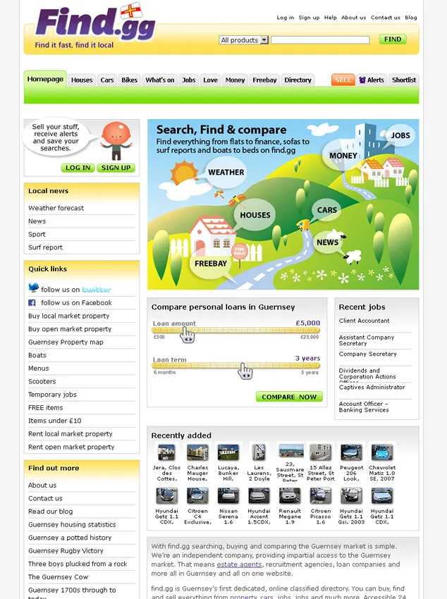 Homepage
