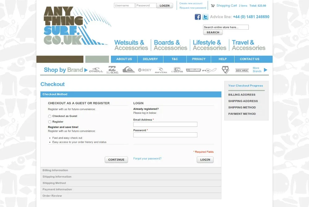 magento-anythingsurf-checkout