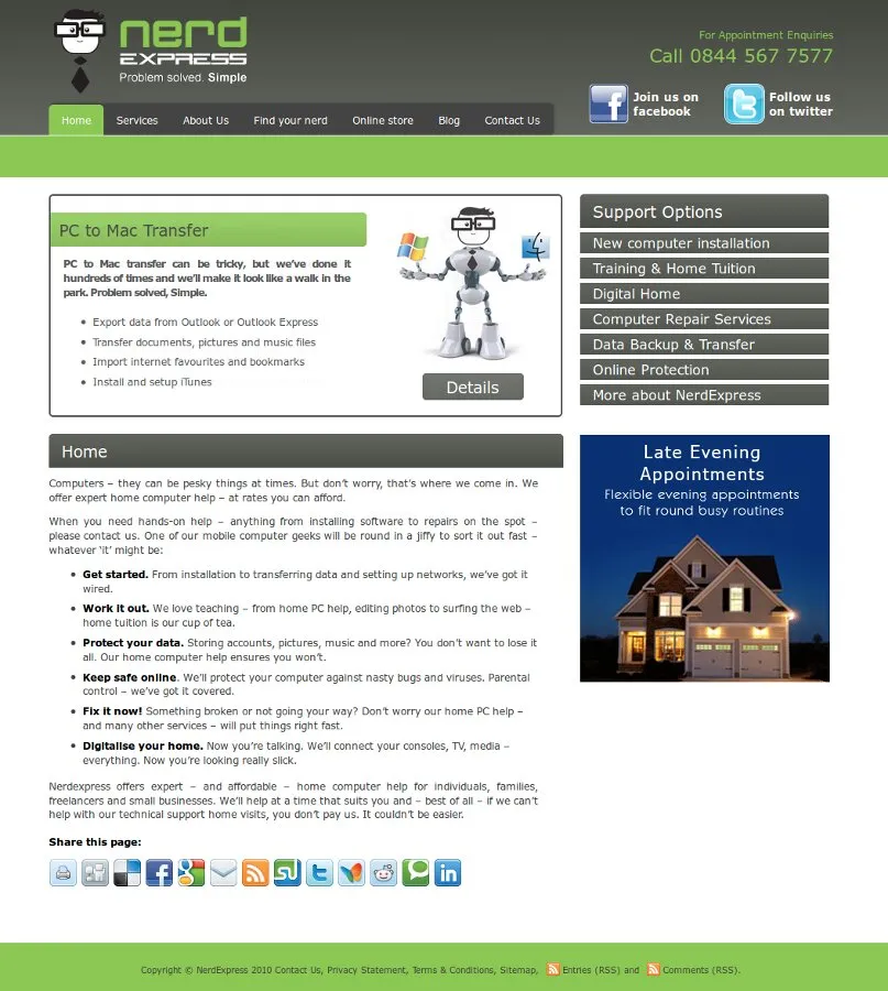 nerdexpress-homepage